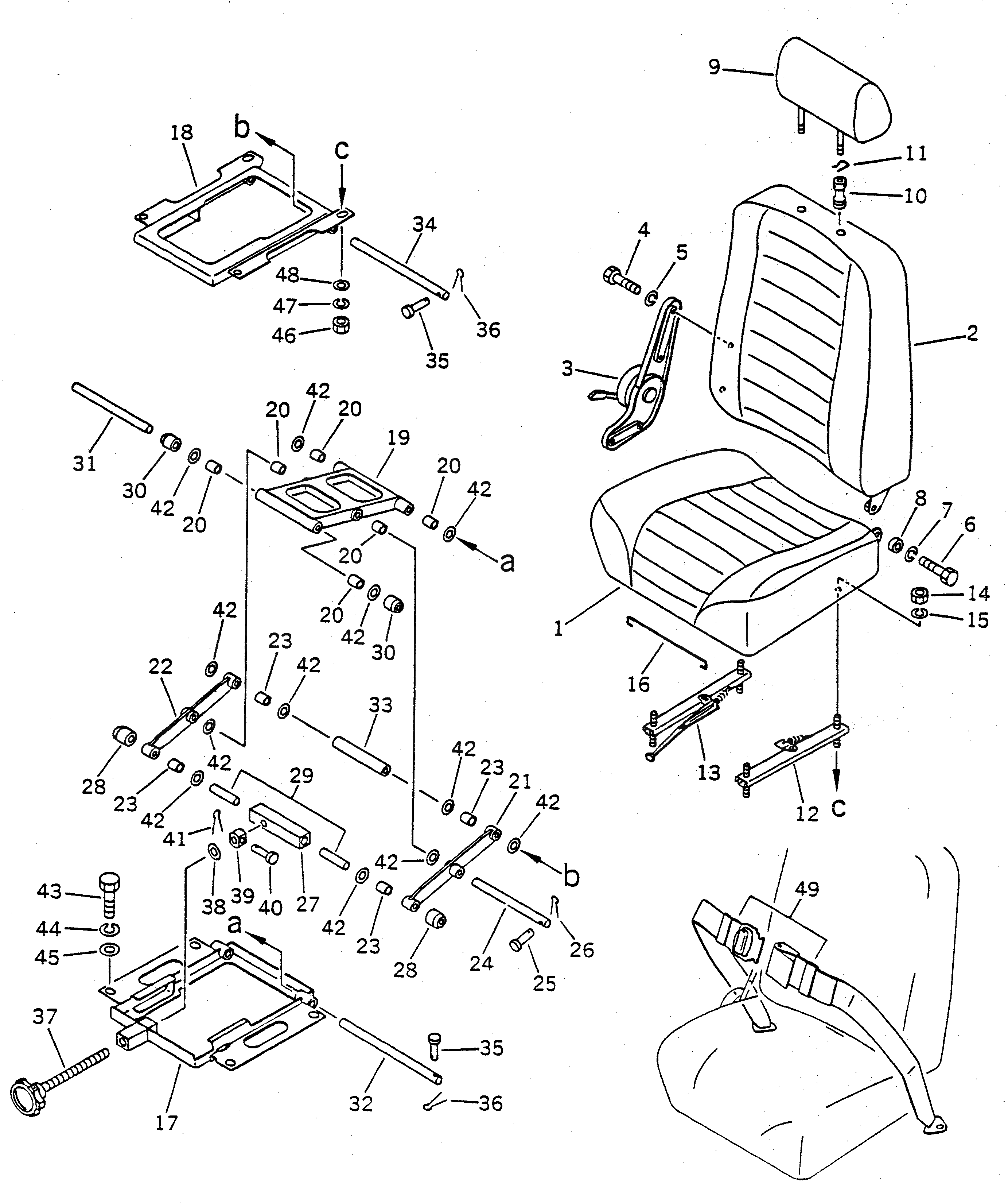 Ручка 23S-57-13110 Komatsu