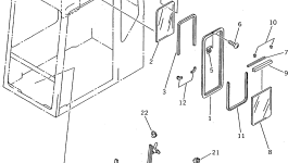 Вкладыш 20Y-54-13290 Komatsu