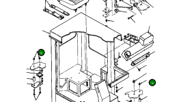 Стопорная гайка 81 670 Komatsu