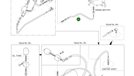 Шланг PF1/4-1700L 2184-1045D125 Komatsu