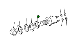 Гайка шестигранная 1914 379 Komatsu
