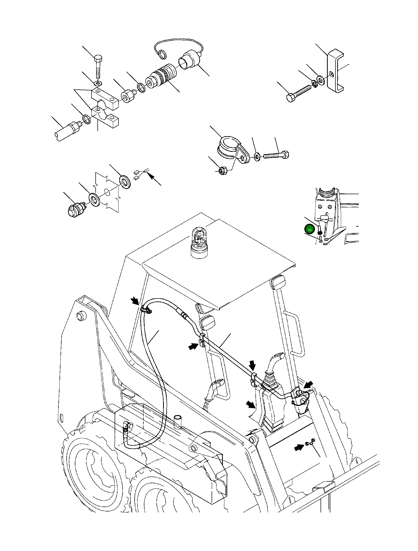 Гайка 885411029 Komatsu