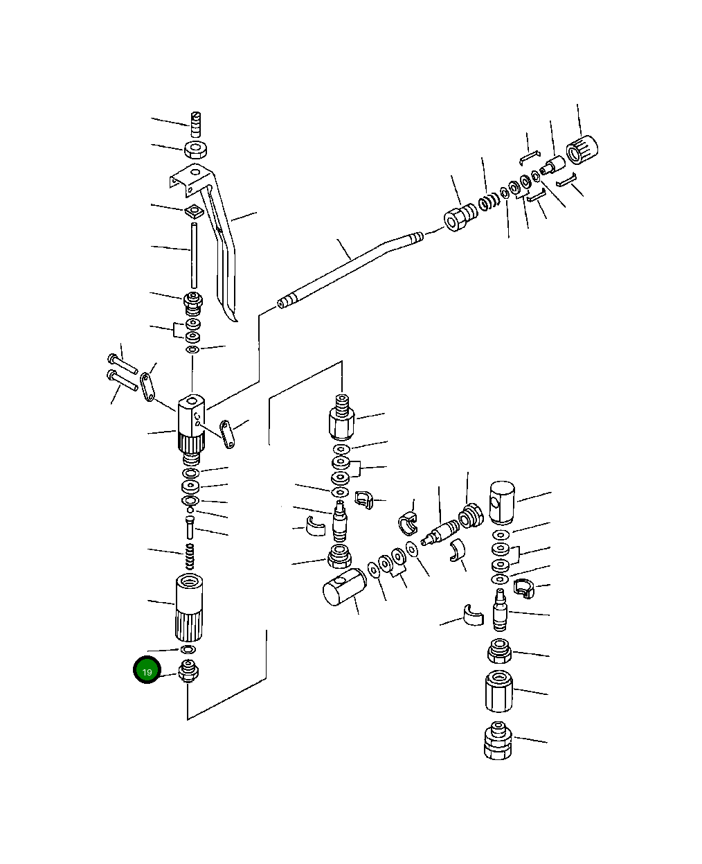Шайба YU703085 Komatsu