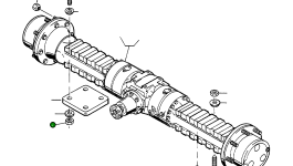 Гайка 1444304X1 Komatsu