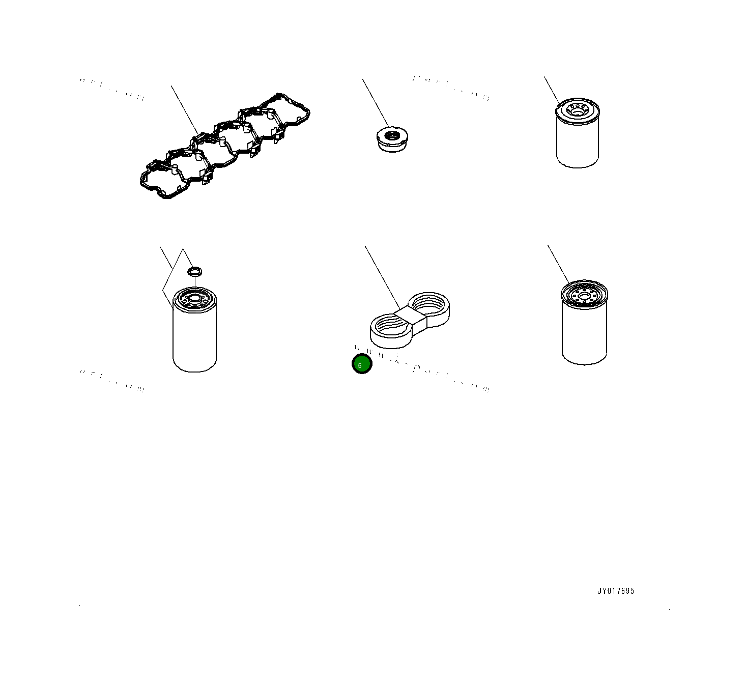 Ремень L=1742 мм 6754613810 Komatsu