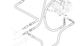 Шланг PF3/8-1810L 2184-1026D220 Komatsu