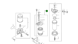 Фильтр топливный 897011-6850 Komatsu