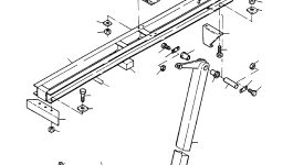 Опора подшипника 497 632 40 Komatsu