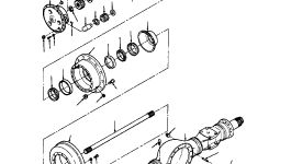 Стопорная гайка 134 849 H45 Komatsu