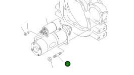Шпилька YM26216-120252 Komatsu