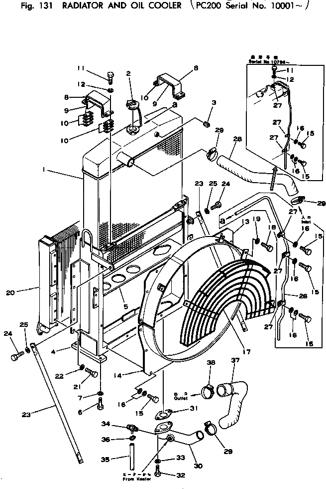 Шланг 205-03-62340 Komatsu