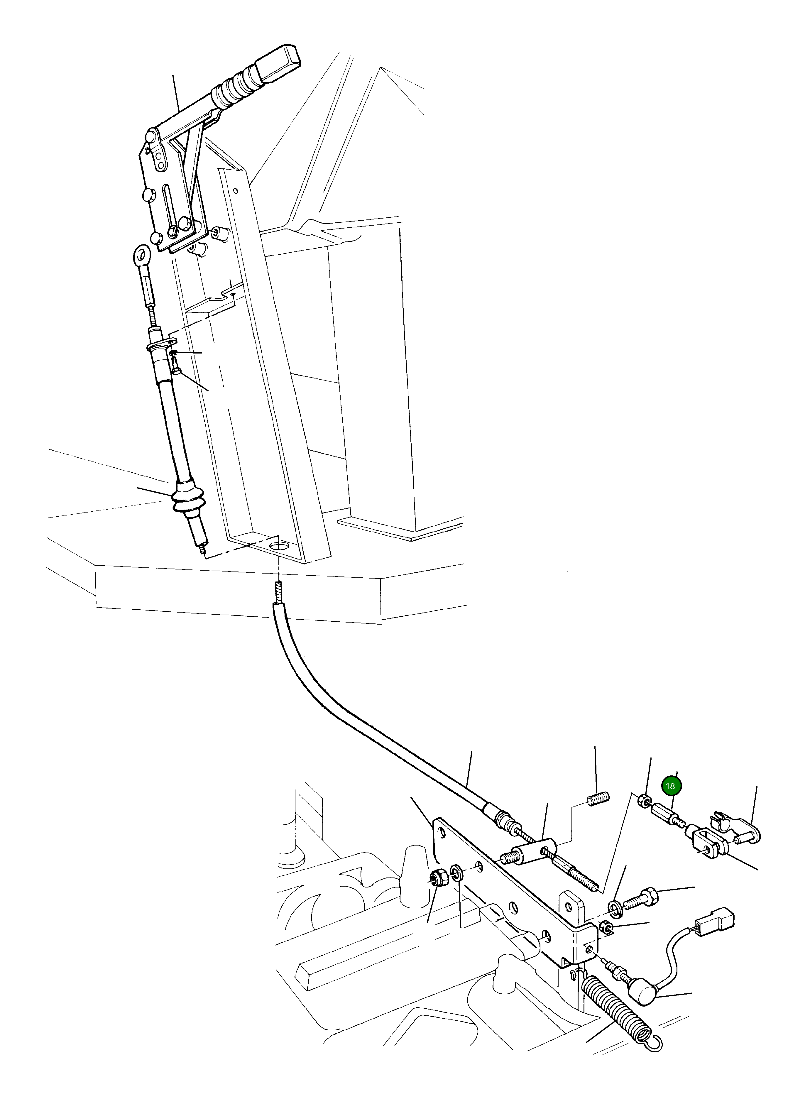Штифт 801476066 Komatsu