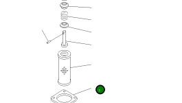 Фильтр в сборе 23A-60-13600 Komatsu
