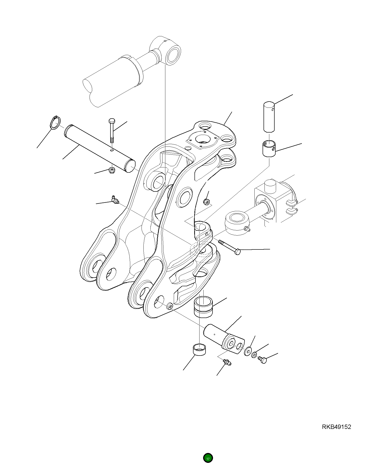 Втулка 42N-856-5290 Komatsu