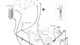 Шланг PF1/2-1900L DS2054260 Komatsu