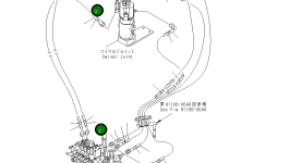 Шланг 380MM 21X-62-31460 Komatsu