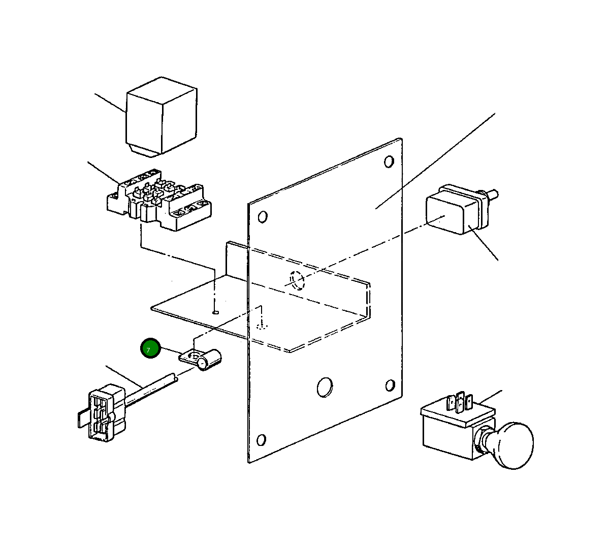 Хомут 447 264 R91 Komatsu