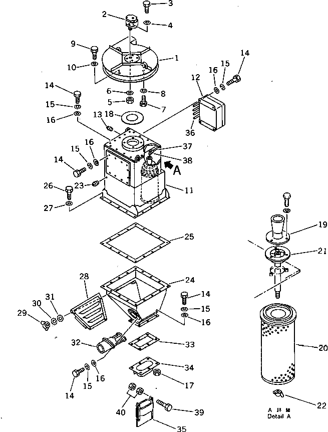 Прокладка 11T-76-13720 Komatsu