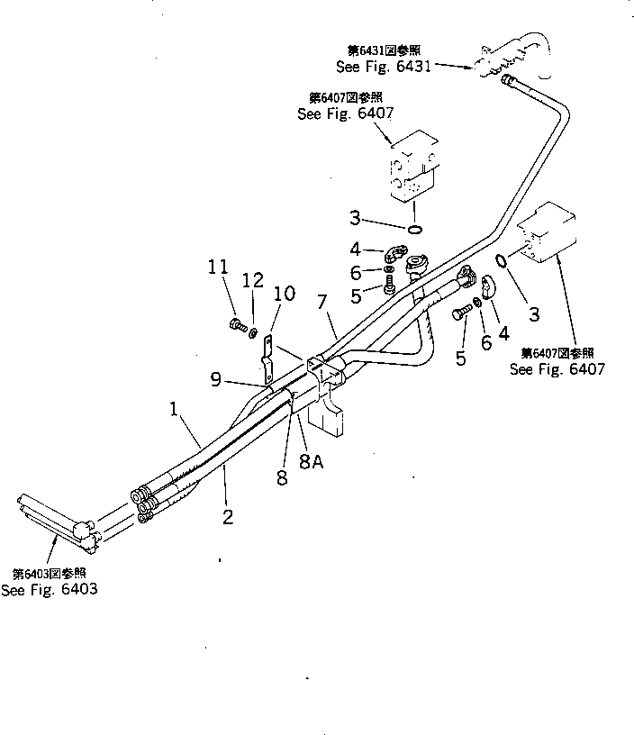 Шланг 273-60-24150 Komatsu