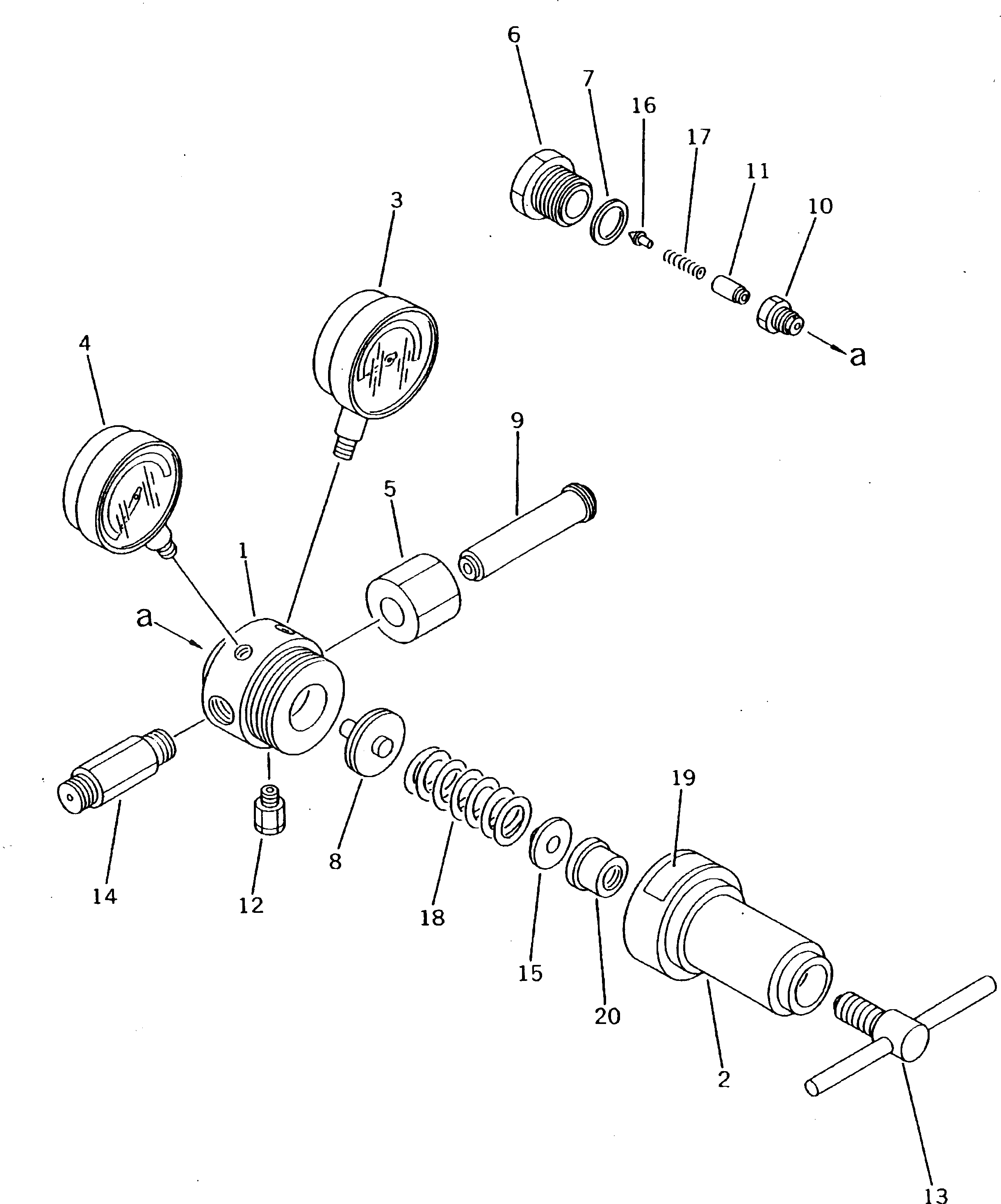 Распылитель 792-610-1510 Komatsu