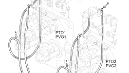 Шланг в сборе DN 25 x 9100 514 174 98 Komatsu