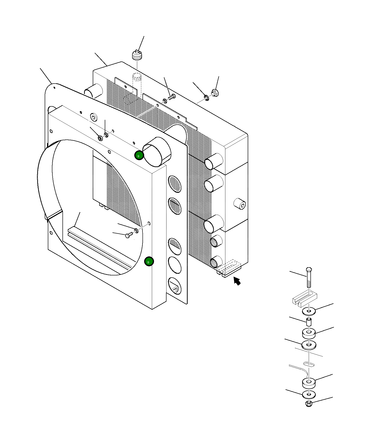 Шайба 395-03-11560 Komatsu