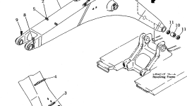 Кронштейн 209-62-68210 Komatsu