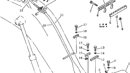 Хомут 21N-62-18461 Komatsu