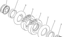 Шина 20G-30-11210 Komatsu