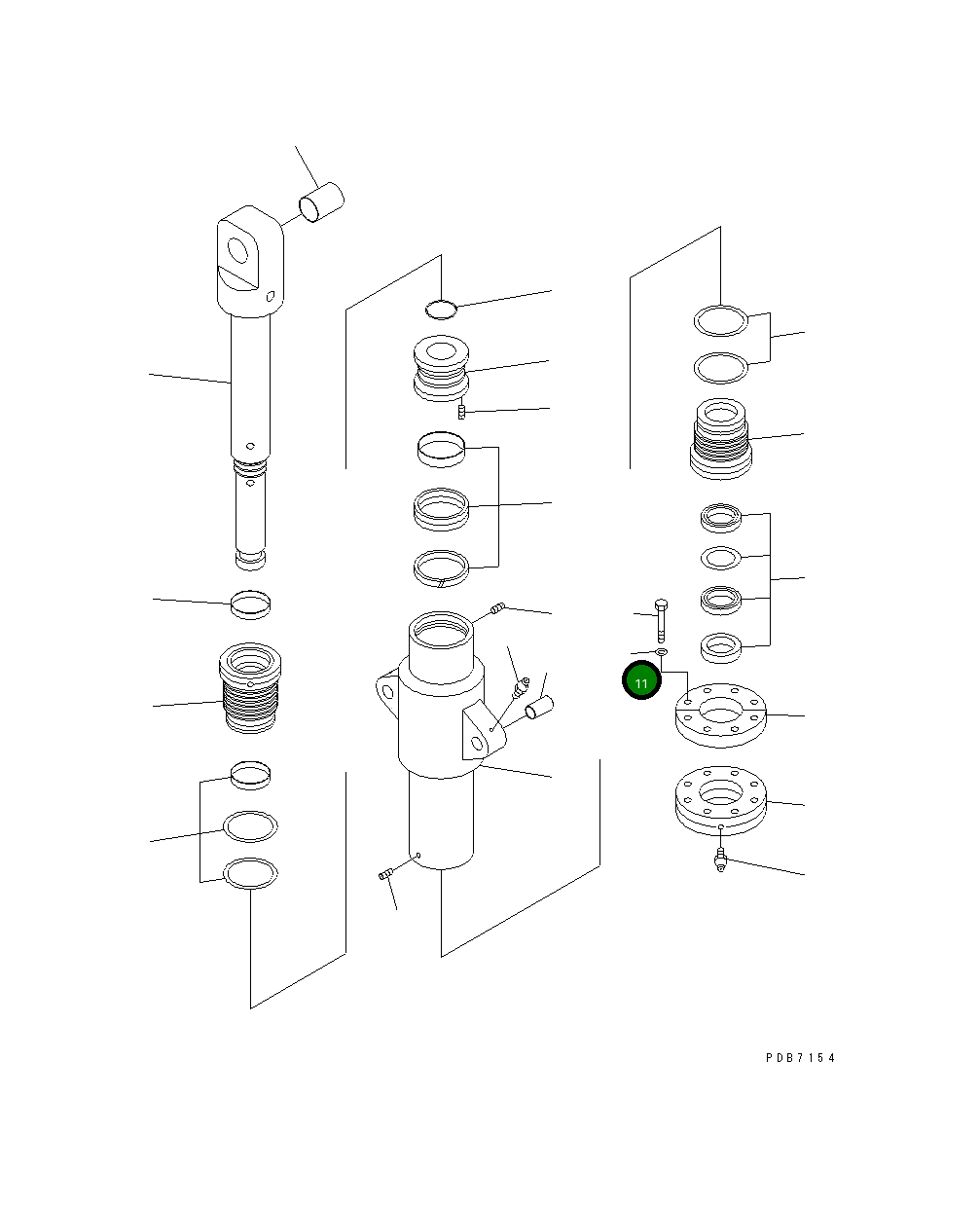 Шайба ARK100CSS-27 Komatsu