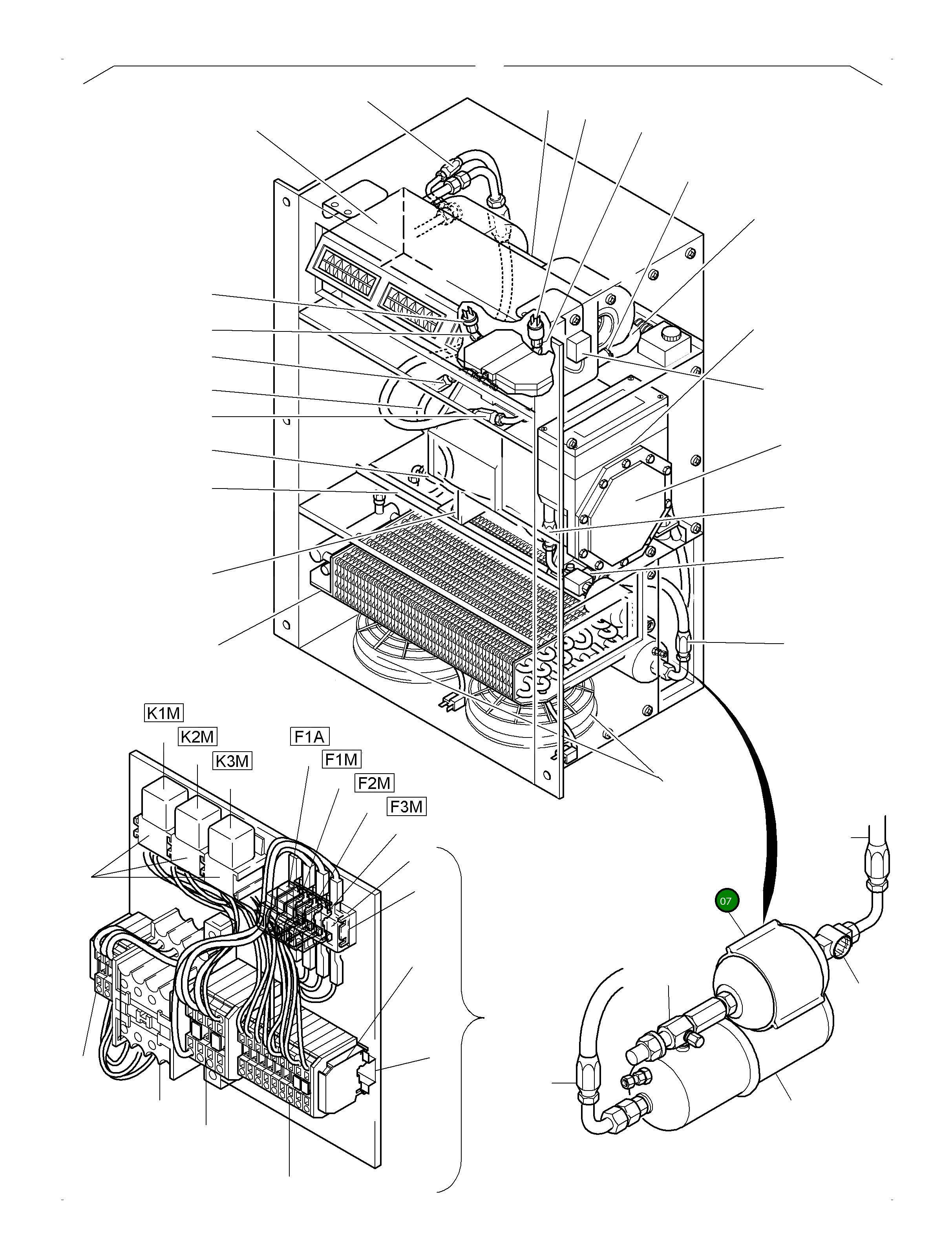 Фильтр-осушитель 765 698 73 Komatsu