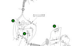 Шланг в сборе, 2600MM 208-62-61690 Komatsu