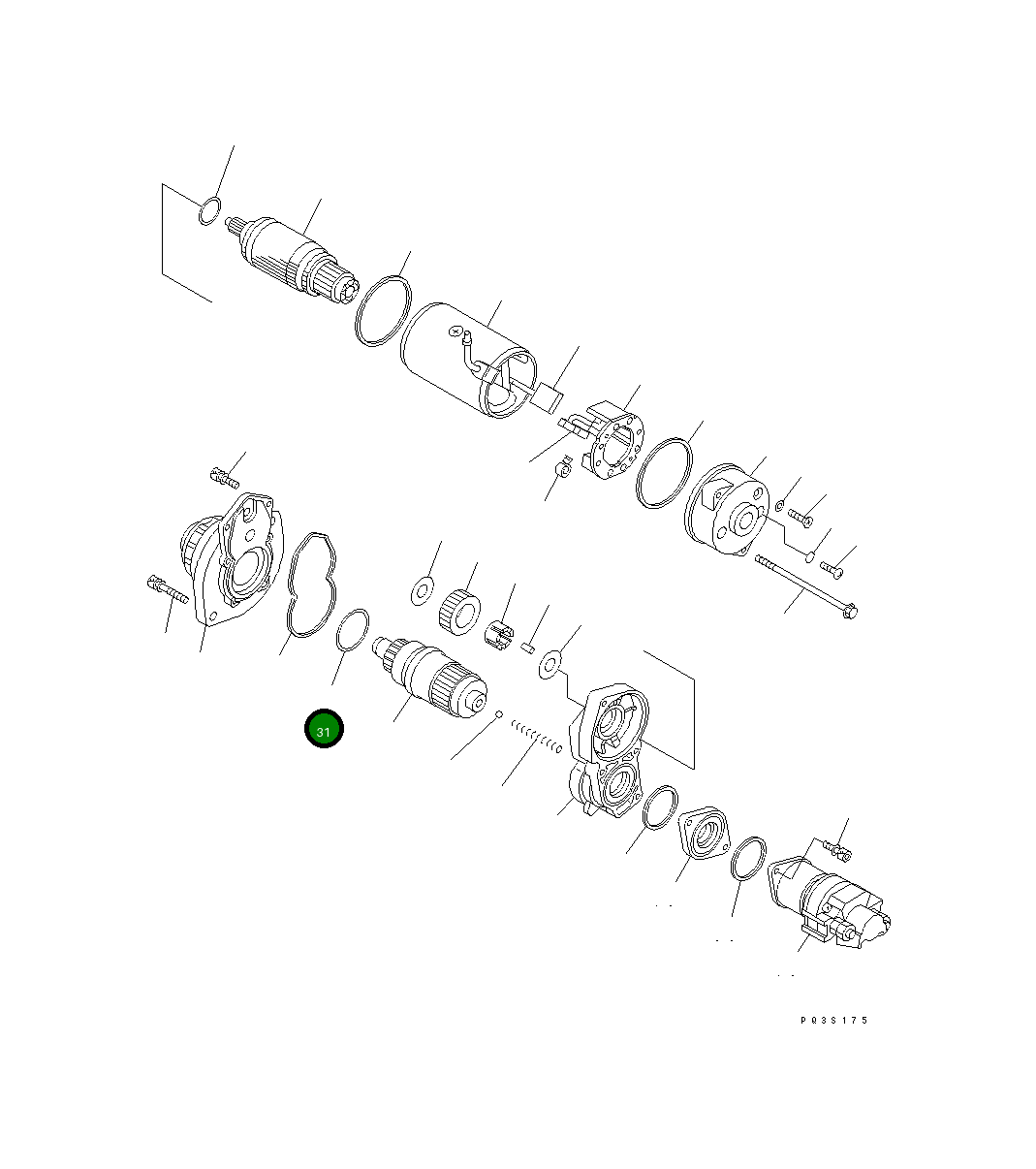 Шайба KD0-24921-0050 Komatsu