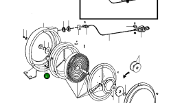 Гайка шестигранная 85 055 Komatsu