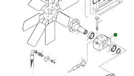 Фиксатор подшипника 480 601 40 Komatsu