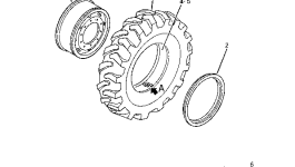 Шина 233-30-11410 Komatsu