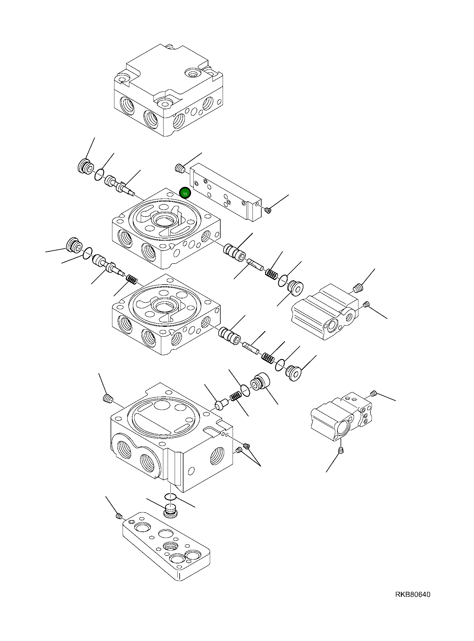 Клапан 723-11-25170 Komatsu