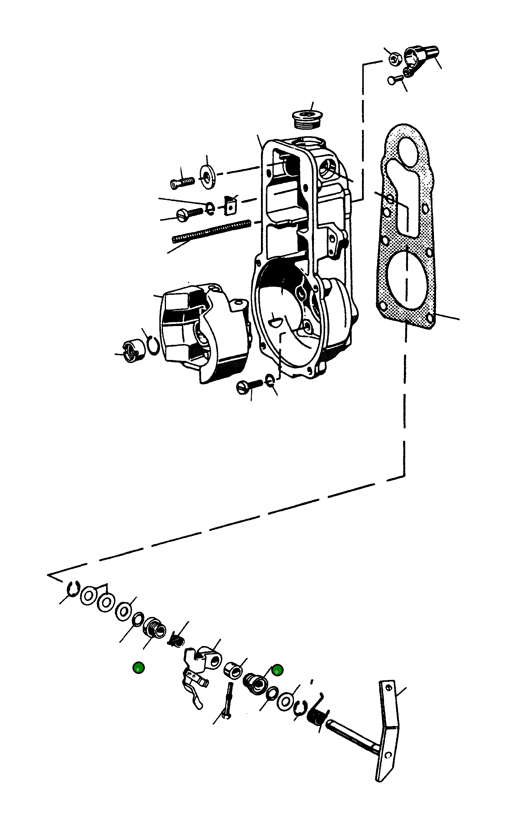 Втулка 3237334M1 Komatsu