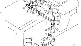 Кронштейн 20B-54-23110 Komatsu