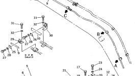 Хомут 202-973-6660 Komatsu