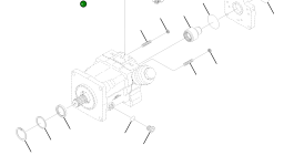 Шпилька 4A1-60-26220 Komatsu