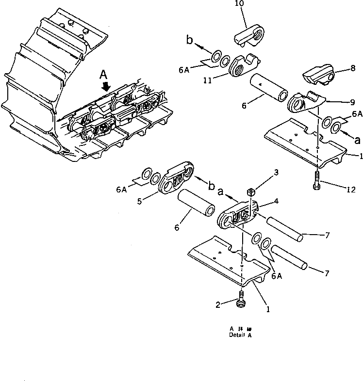 Втулка 195-98-09730 Komatsu