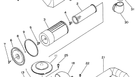Гайка 491-02-11330 Komatsu