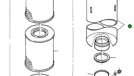 Фильтровальная трубка 988 787 Komatsu