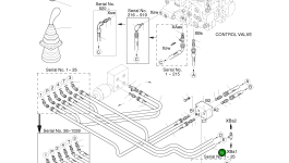 Шланг PF1/4-3300L 2184-1045D95 Komatsu