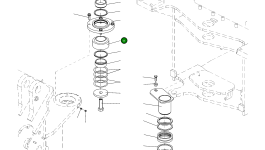 Шаровой шарнир 42W-09-H1520 Komatsu