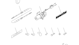 Шарик шарнира 7700-42-2120 Komatsu