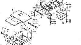 Сиденье 131-A62-2340 Komatsu