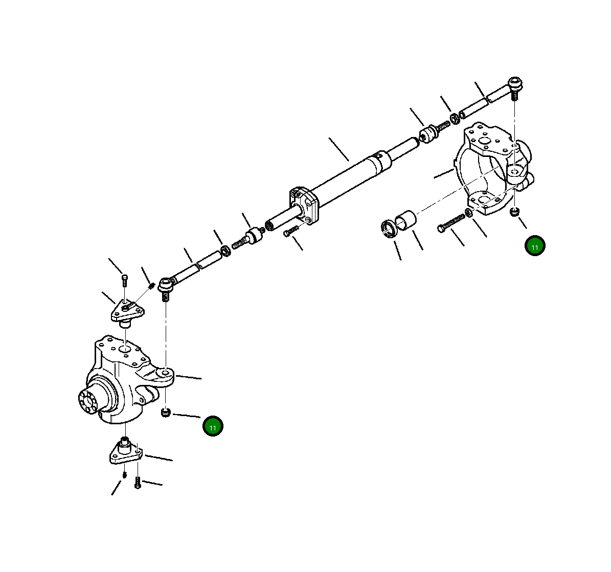 Гайка CA0022431 Komatsu