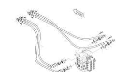 Шланг PF3/4-1650L DS2040347 Komatsu